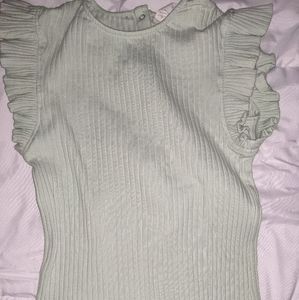 Kate Quinn Organic Stretchy Rib Tee Size 8